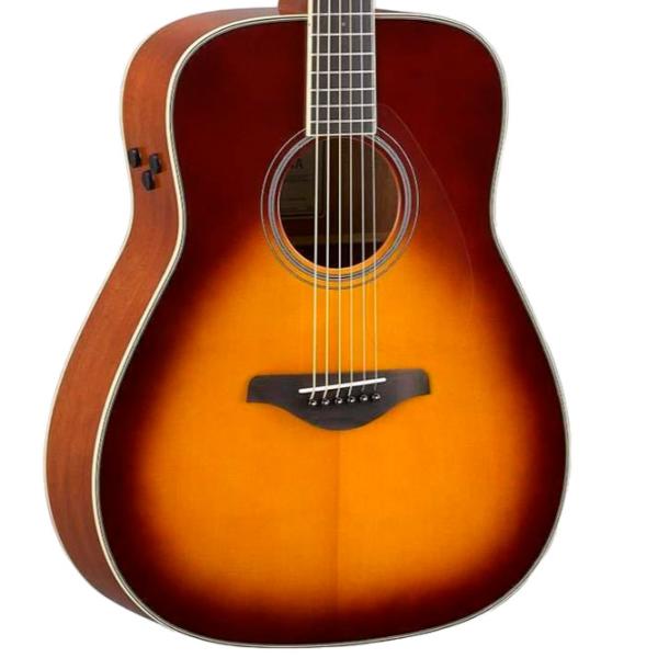 Акустическая гитара Yamaha FG-TA BSB 4/ 4, Dreadnought, Sunburst photo 4