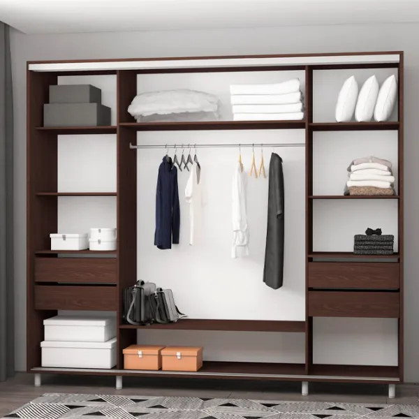 Dulap Coupe Mobildor-Lux Aron 2500 K 250 x 60 x 220 / DSP / Wenghe photo 2