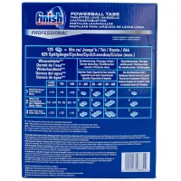 Таблетки FINISH Powerball Professional 125 tab таблетки / для удаления остатков пищи с посуды photo 2