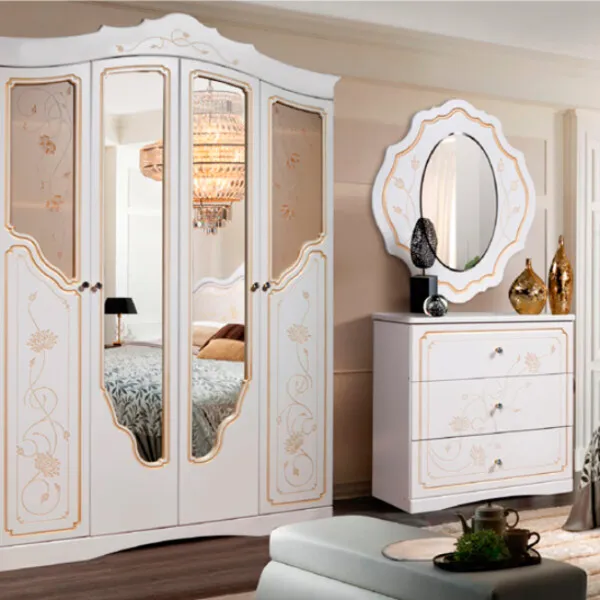 Dulap pentru haine Linear KMK Melanie 180 x 58 x 235.5 / DSP / White photo 2