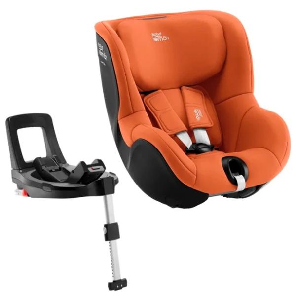 Scaun auto Britax-Römer Dualfix 5Z with Vario Base 5Z 3 luni - 5 ani/ 18 kg/ Orange photo 5
