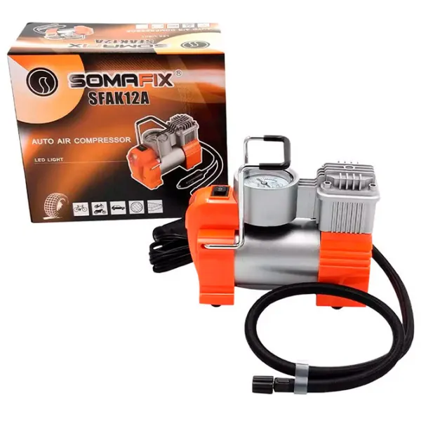 Автомобильный компрессор Somafix SFAK12A 30 л/ мин/ 8 бар photo 3