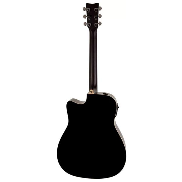 Chitară acustică Yamaha FX370C BL 4/ 4, Dreadnought, Black photo 2