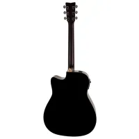 Chitară acustică Yamaha FX370C BL 4/ 4, Dreadnought, Black photo 2