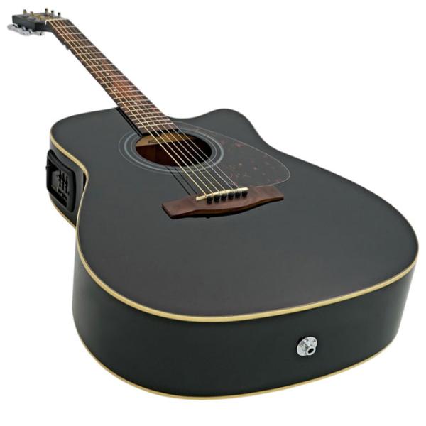 Chitară acustică Yamaha FX370C BL 4/ 4, Dreadnought, Black photo 3