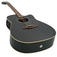 Chitară acustică Yamaha FX370C BL 4/ 4, Dreadnought, Black photo 3