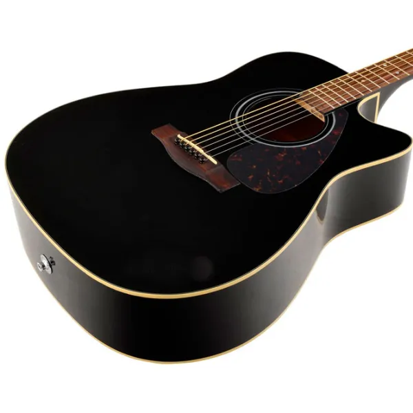 Chitară acustică Yamaha FX370C BL 4/ 4, Dreadnought, Black photo 4