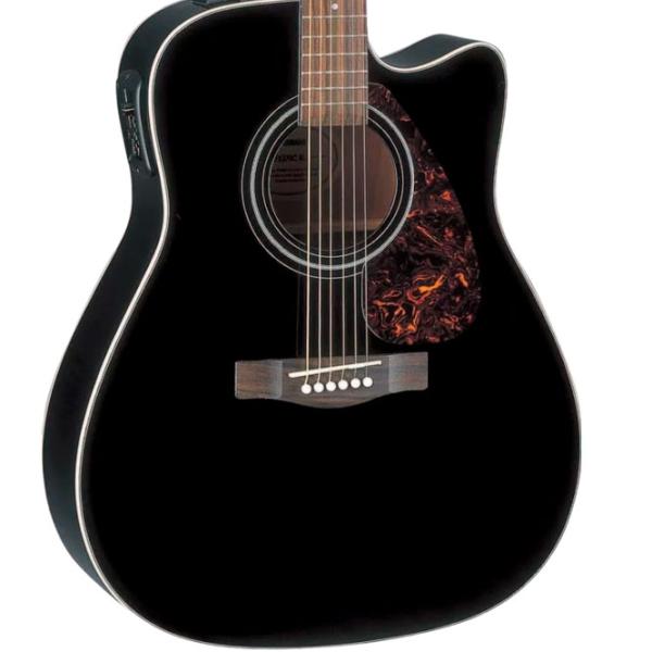 Chitară acustică Yamaha FX370C BL 4/ 4, Dreadnought, Black photo 6