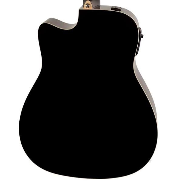 Chitară acustică Yamaha FX370C BL 4/ 4, Dreadnought, Black photo 8