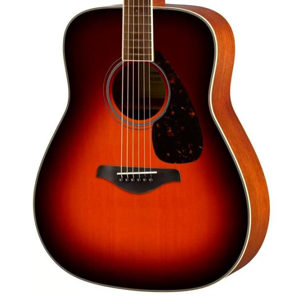 Chitară acustică Yamaha FG820 BS 4/ 4, Dreadnought, Sunburst photo 4