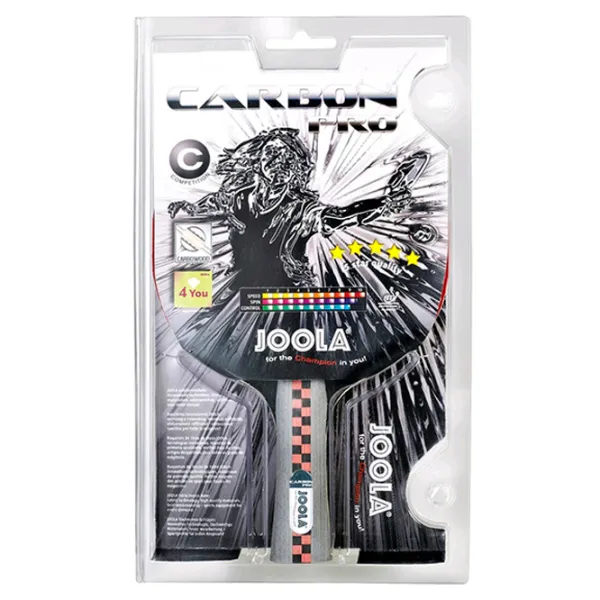 Paletă Joola Carbon Pro Pentru tenis de masă/ Concav/ Cauciuc photo 3 Paletă Joola Carbon Pro Pentru tenis de masă/ Concav/ Cauciuc photo 3