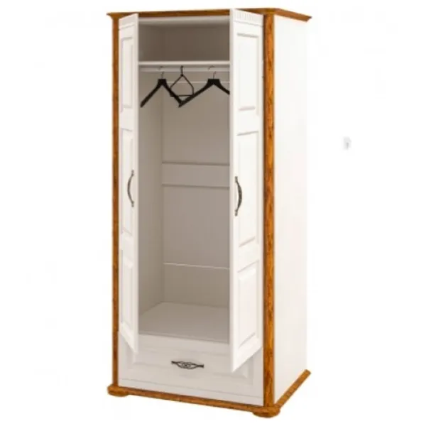 Dulap Linear Neman Marseille 94 x 63 x 200 / PAL / Cream photo 2 Dulap Linear Neman Marseille 94 x 63 x 200 / PAL / Cream photo 2