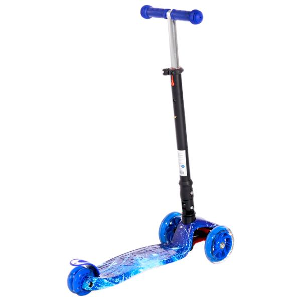 Детский трёхколёсный самокат Lorelli Rapid (10390040012) 50 кг/ Синий photo 2