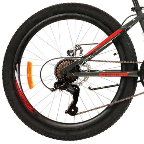 Bicicletă Stormer Forest 24" 14" Aluminiu/ Gray Red photo 2