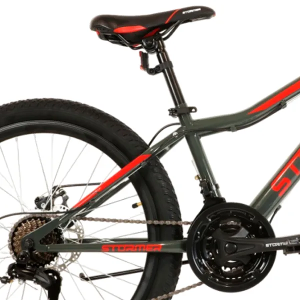 Bicicletă Stormer Forest 24" 14" Aluminiu/ Gray Red photo 3