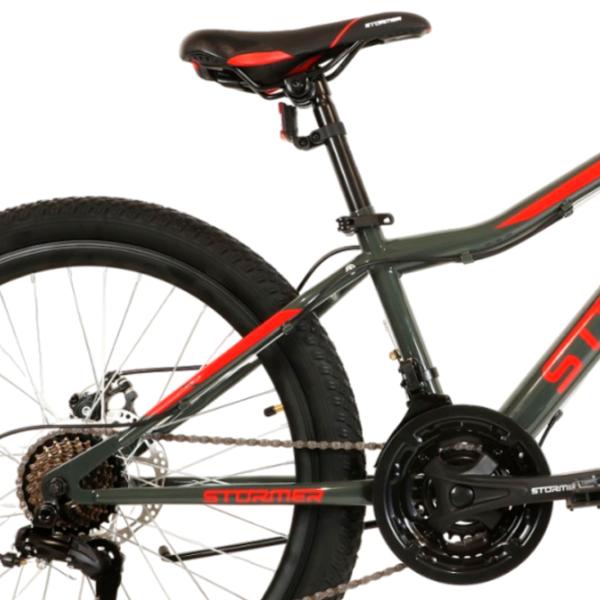 Bicicletă Stormer Forest 24" 14" Aluminiu/ Gray Red photo 3