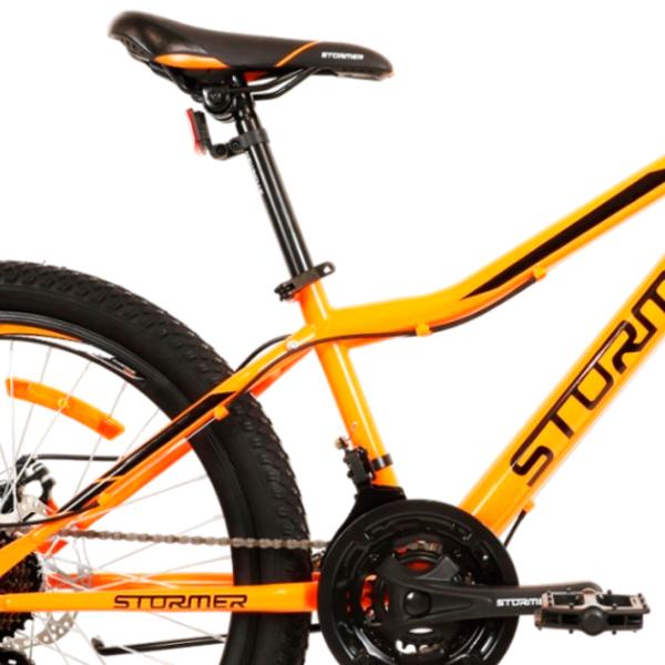 Bicicletă Stormer Forest 24" 14" Aluminiu/ Orange Black photo 3 Bicicletă Stormer Forest 24" 14" Aluminiu/ Orange Black photo 3