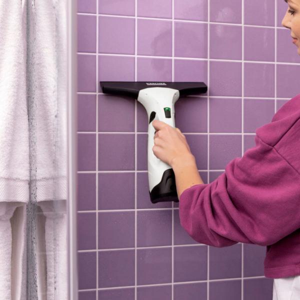 Aspirator pentru geamuri KARCHER WV2 Plus (1.633-640.0) Black White photo 5