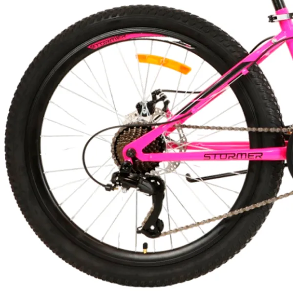 Bicicletă Stormer Forest 24" 14" Aluminiu/ Pink Black photo 2 Bicicletă Stormer Forest 24" 14" Aluminiu/ Pink Black photo 2