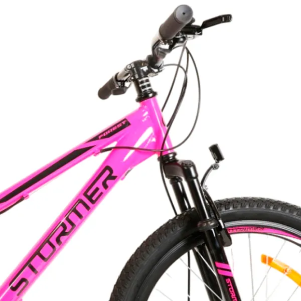 Bicicletă Stormer Forest 24" 14" Aluminiu/ Pink Black photo 4 Bicicletă Stormer Forest 24" 14" Aluminiu/ Pink Black photo 4