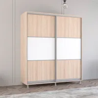 Dulap Glisant Mobildor-Lux Aron 00950 230 x 60 x 200 / PAL / Stejar Sonoma photo 2