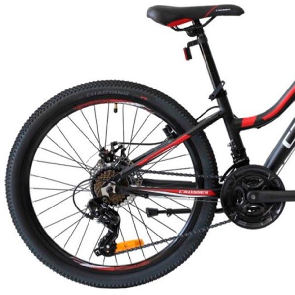 Bicicletă Crosser Levin 26" 13" Aluminiu/ Black Red photo 2