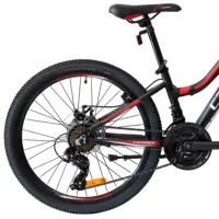 Bicicletă Crosser Levin 26" 13" Aluminiu/ Black Red photo 2