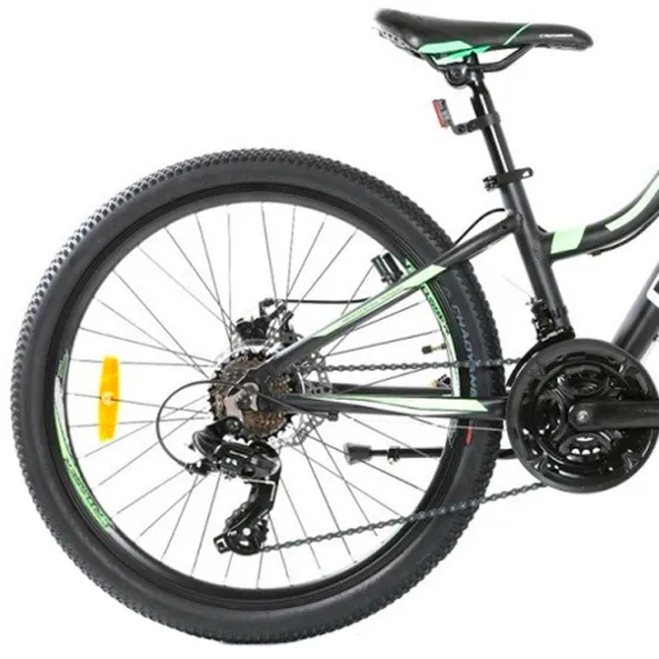 Bicicletă Crosser Levin 26" 13" Aluminiu/ Black Green photo 2