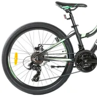 Bicicletă Crosser Levin 24" 12" Aluminiu/ Black Green photo 2