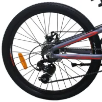 Велосипед Crosser Legion 26" 14" Алюминий/ Серый Красный photo 2