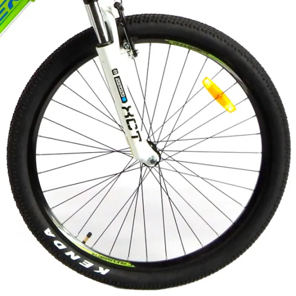 Bicicletă Crosser Legion 24" 13" Aluminiu/ Green Black photo 5 Bicicletă Crosser Legion 24" 13" Aluminiu/ Green Black photo 5