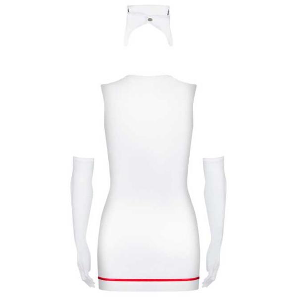 Комплект нижнего белья Obsessive Emergency Dress (S/ M) Белый photo 3