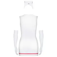 Set lengerie Obsessive Emergency Dress (S/ M) White photo 3