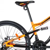 Велосипед Crosser Legion 24" 13" Алюминий/ Оранжевый Черный photo 3