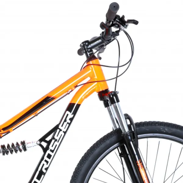 Bicicletă Crosser Legion 24" 13" Aluminiu/ Orange Black photo 4 Bicicletă Crosser Legion 24" 13" Aluminiu/ Orange Black photo 4