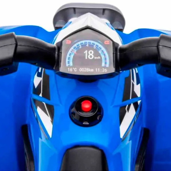Детский квадроцикл Honda 1063439 25 кг / 1+ / 3 км/ч / Синий photo 4