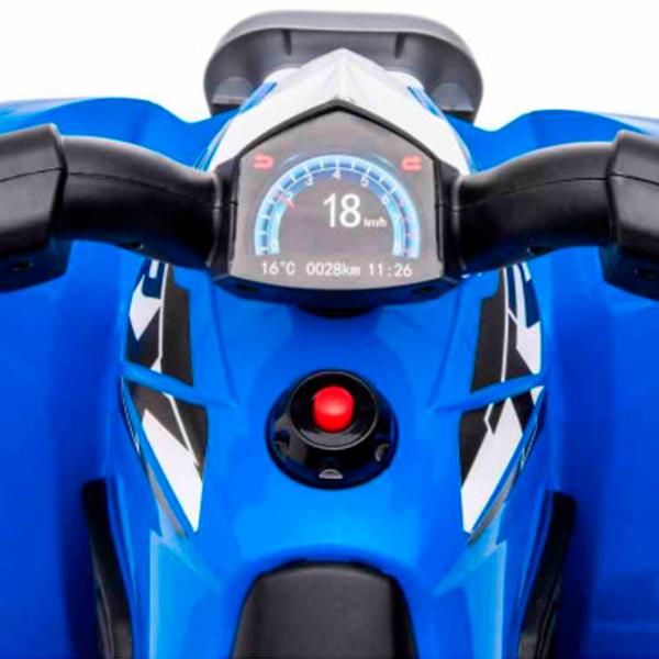 Детский квадроцикл Honda 1063439 25 кг / 1+ / 3 км/ч / Синий photo 4