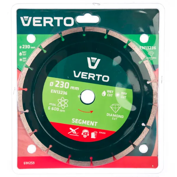 Disc diamantat segmentat Verto 61H2S9  photo 3