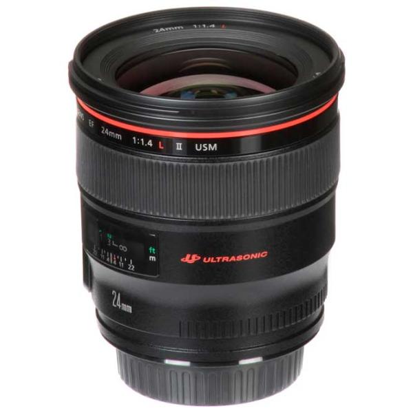 Объектив Canon EF 24 mm f/ 1.4 L II USM Черный photo 2
