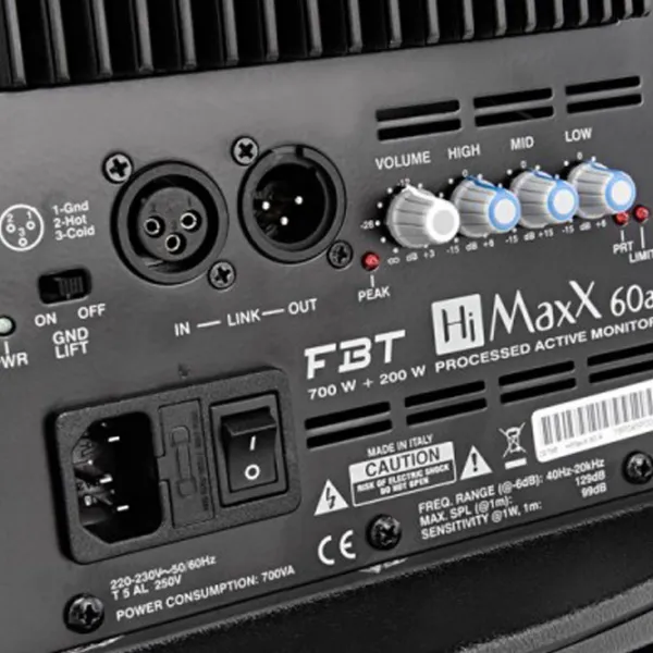 Активная колонка FBT HIMaxX 60A Проводная/ 900 Вт/ 129 дБ photo 8