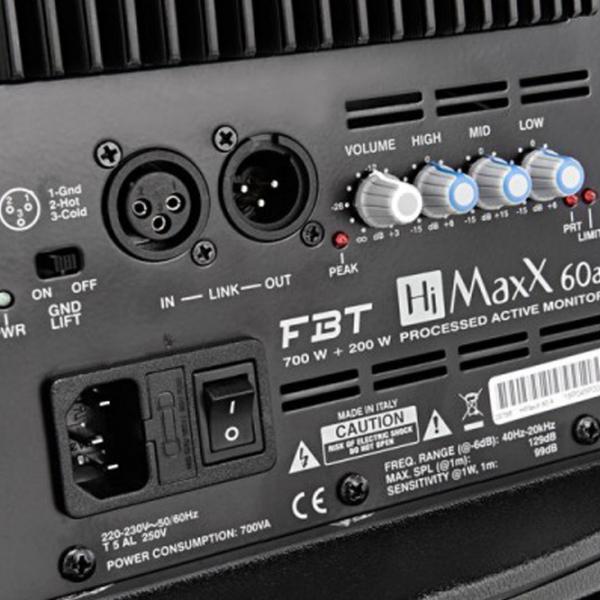 Активная колонка FBT HIMaxX 60A Проводная/ 900 Вт/ 129 дБ photo 8