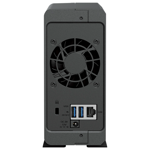Сетевое хранилище Synology DS124 Черный photo 4