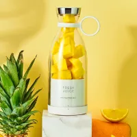 Blender portabil Fresh Juice Mini Fruit White photo 2