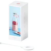 Blender portabil Fresh Juice Mini Fruit White photo 6