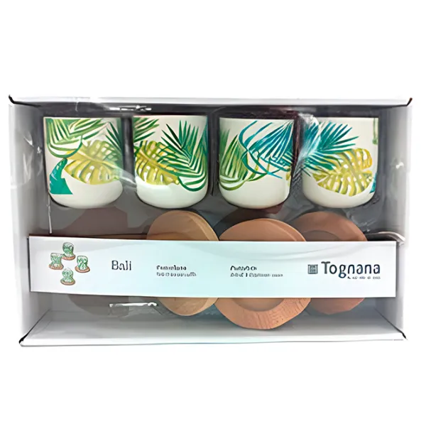 Набор чашек Tognana Bali 120 мл/ Фарфор/ Белый photo 4