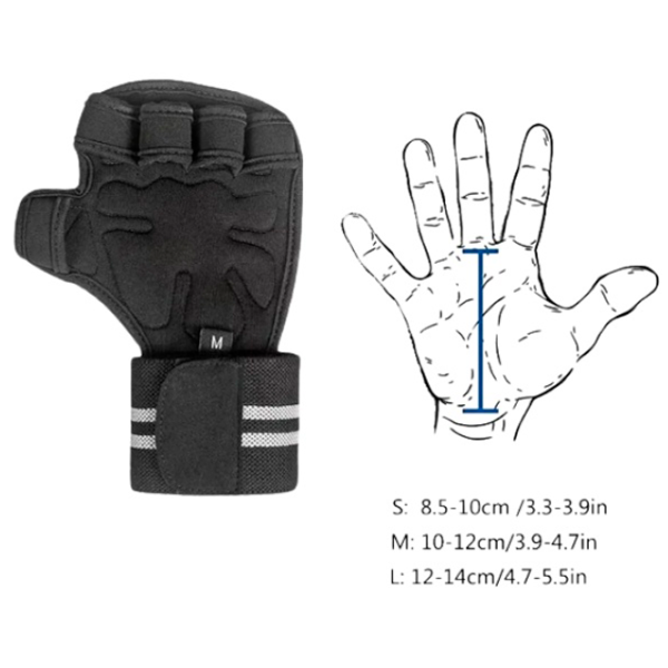 Mănuși Fitness Sport SG1212R L photo 2