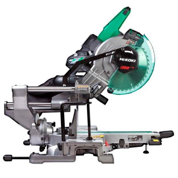 Торцовочная пила Hikoki C3610DRAW4Z 255 мм/ Зелёный photo 3