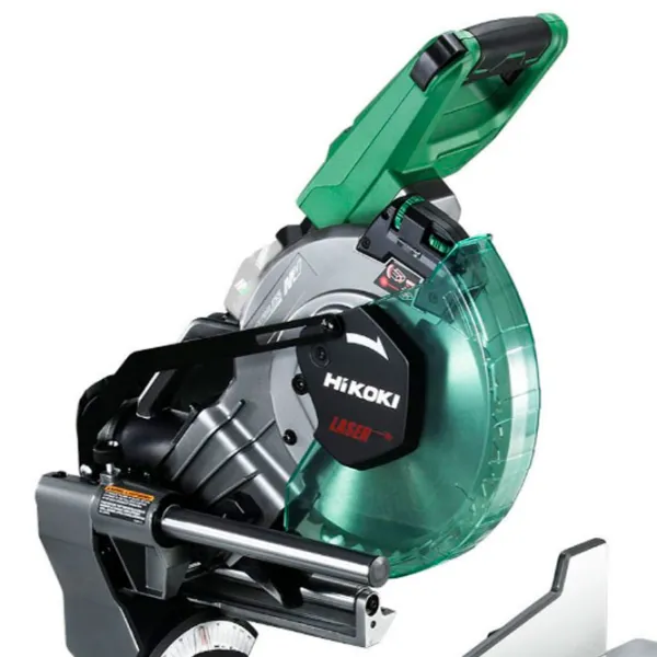 Торцовочная пила Hikoki C3610DRAW4Z 255 мм/ Зелёный photo 5
