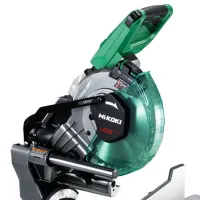 Fierăstrău pentru tăieri înclinate Hikoki C3610DRAW4Z 255 mm/ Green photo 5