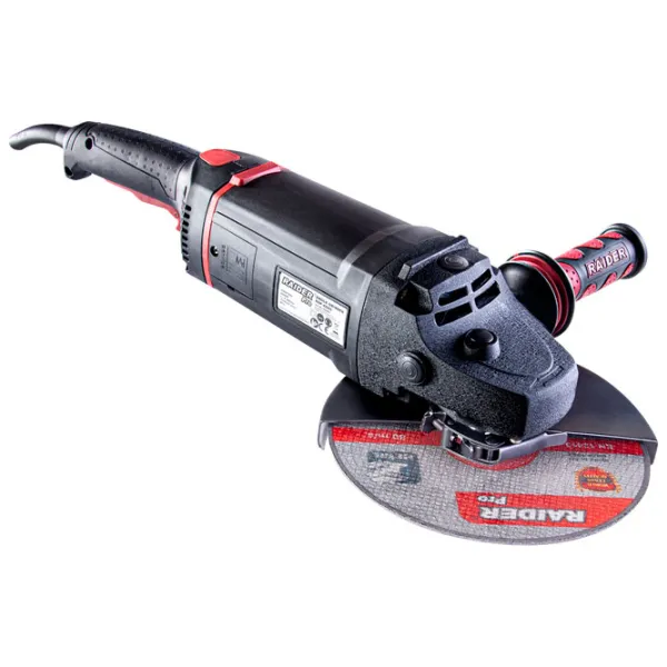 Polizor Raider RDP-AG65 Unghiular/ 2400 W/ Black photo 2
